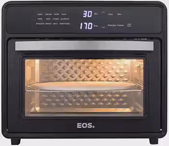 Forno Elétrico e Air Fryer Oven Pizza Eos 30 Litros Premium Digital All Black Efe30apd 220v