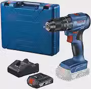 Furadeira Parafusadeira Impacto Sem Fio GSB 185-LI 18V com Maleta Bosch