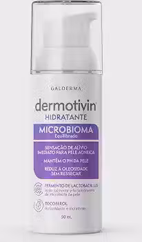 Dermotivin Hidratante Facial Microbioma para Pele Oleosa 50ml