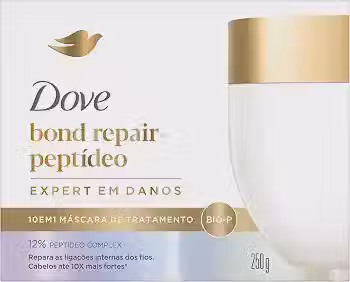 Dove Máscara Capilar 10 em 1 Bond Repair + Peptídeo 250g