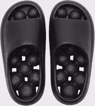 Chinelo Nuvem Ergonômico e Confortável com Esferas Massageadoras -Conforto para o Dia a Dia eSensação Relaxante ao Caminhar