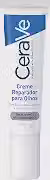 CeraVe Creme Reparador para Olhos, com 3 Ceramidas Essenciais e Ácido Hialurônico, Hidrata e Restaura a Barreira Protetora, Reduz Olheiras e Bolsas, Sem Perfume e Não Comedogênico, 15g