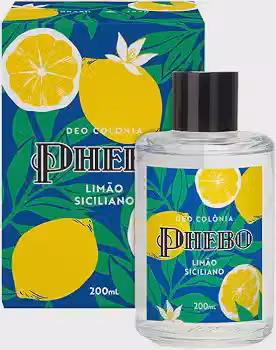 PHEBO - Deo Colônia Limão Siciliano 200ml