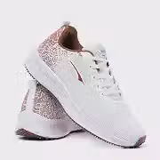 Tênis Feminino de Academia Caminhada Treino Corrida Leve Confortável Esportivo Branco