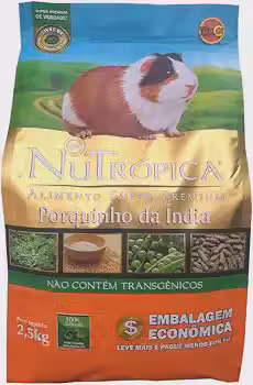 Ração Nutrópica Porquinho da india 2,5Kg