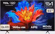 Smart TV TCL 65 Polegadas QLED 4K P8K WiFi Bluetooth Google TV 144Hz HDR10+ Dolby Atmos Vision 65P8K