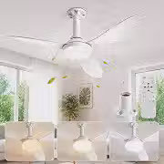 Airwit Ventilador de Teto com Luz 36', Fluxo Potente, Instalação Fácil