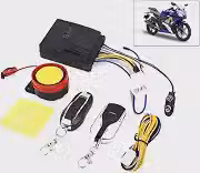 FINYQBET Alarme contra roubo de motocicleta com controle remoto - 125 dB, À prova d'água, com 2 controles remotos, Ideal para motociclistas que buscam proteção antifurto avançada