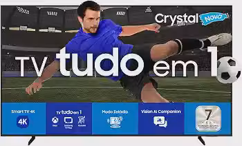 Samsung Smart TV 55' Crystal UHD 4K U8600F 2025