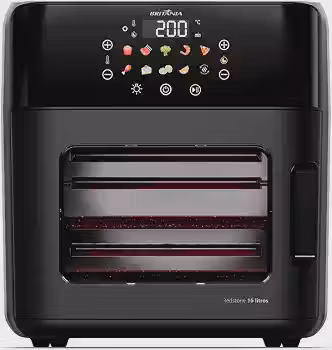 Fritadeira Air Fryer Oven Britânia 16L 10 Programas Automáticos BAF16B 127V