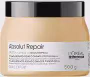 L'Oréal Professionnel Máscara Capilar Absolut Repair, Tratamento Capilar Proteico Para Nutrição Profunda, Hidrata, Repara Danos e Acrescenta Brilho, Para Cabelos Secos e Danificados