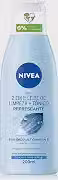 NIVEA Loção 2 em 1 Leite de Limpeza Facial + Tônico Refrescante 200ml, Limpeza Profunda, Remove Impurezas, Tonifica, Vitamina E