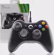 Controle Usb Com Fio Para Xbox 360 Computador Notebook Preto