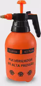 Pulverizador de Alta Pressão 2 Litros Manual Profissional Trava de Gatilho