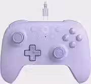 8Bitdo Ultimate 2C Wired Controller for Windows PC and Android, with 1000Hz Polling Rate, Hall Effect Joysticks and Hall Triggers, and Remappable L4/R4 Bumpers (Purple)