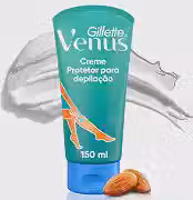 Gillette Venus Creme Protetor para Depilação com Óleo de Amêndoas, 150mL