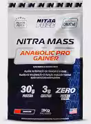 NitraMass NitraFuze | Hipercalórico – Proteína Creatina, glicina, treonina e Waxy Maize para Ganho de Massa Muscular | Energia Sustentada e Recuperação (3kg - 19 doses) (3kg - 19 doses, Morango)