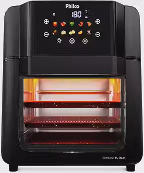 Philco Air Fryer Oven 15L Redstone 10 Funções PAF15C 127V