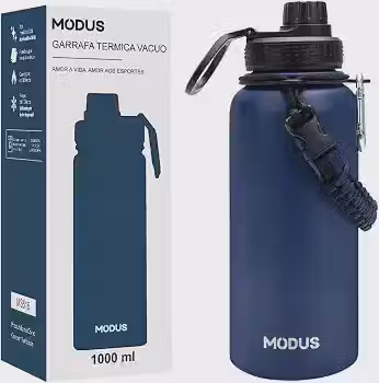 MODUS Garrafa Térmica Esportiva De Inox Com Isolamento A Vácuo 950ML