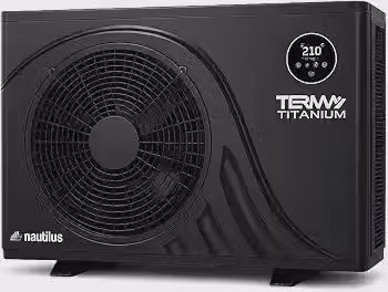 Aquecedor Trocador Bomba De Calor Terma Titanium 01 Monofásico Full Inverter 30000 Btu Piscinas Até 30 Mil Litros Nautilus 220v