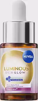 NIVEA LUMINOUS630® Skin Glow Sérum 15ml, Pele Uniforme, Glow Instantâneo, Reduz Manchas e Poros, Hidrata, Cuidado Facial Diário