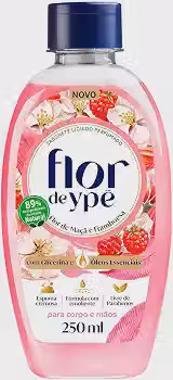 Ypê - Sabonete Líquido Flor de Maçã e Framboesa 250ml (FLIPTOP)