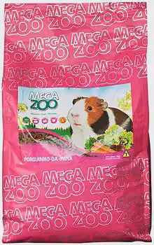 RAÇÃO MEGAZOO EXTRUSADA PORQUINHO DA INDIA 5KG