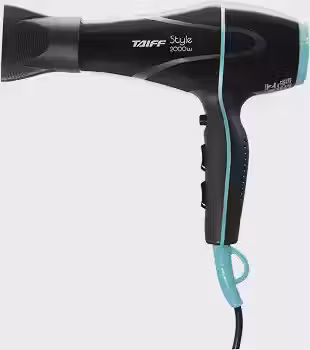 Secador 2000w 127v, Taiff, Style 333, Preto, Pequeno