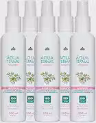 Kit 5 Água Termal Vegetal de Gerânio 200 ml – Hidratação, Equilíbrio e Revitalização Natural