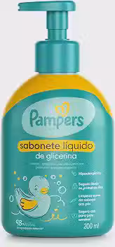 Pampers Sabonete Líquido Glicerina 200ml