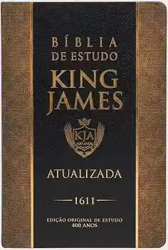 Bíblia de Estudo King James 1611 | KJA 400 Anos | Full Collor | Capa Dura