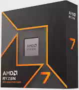 Processador AMD Ryzen 7 9700X Box (AM5/ 8 Cores/ 16 Threads/ 5.5GHz / 40MB Cache/Radeon Graphics/Sem Cooler)