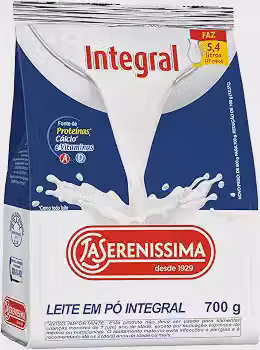 Leite em pó integral La Serenissima 700g