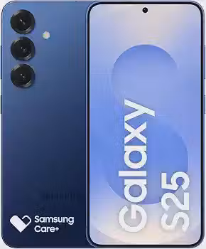 Celular Samsung Galaxy S25 5G, 256GB, 12GB RAM, Câmera Tripla de 50+12+10, Tela Grande de 6.2', Azul Marinho