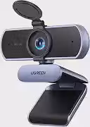 UGREEN Webcam 2K 30Hz QHD para PC Com Microfone Antirruído