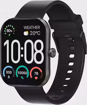 HAYLOU S6 Relógio Inteligente para Homens e Mulheres,Tela HD de 2,01',Bluetooth Telefone Chamada,127 Modos de Treino,IP68 à Prova d‘Água Relogio Smartwatch