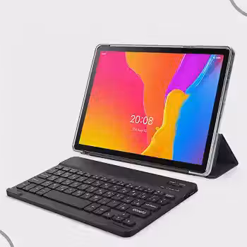 Tablet 10.1' Android 15 12GB 256GB Dual SIM WiFi Kit Completo Teclado Capa