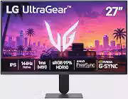 LG UltraGear Monitor Gamer 27' IPS, 144Hz Nativo, 1ms (MBR), Full HD (1920x1080), HDR10, NVIDIA G-SYNC, AMD FreeSync, Preto - 27G411B