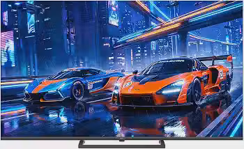 Haier Smart TV 50 polegadas QLED Google TV 120HZ H50S80GUX Preto