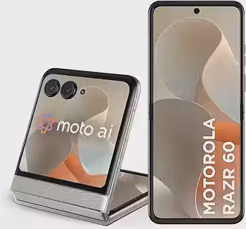 Smartphone Motorola Razr 60 256GB 12GB RAM, Tela Dobravel 6.9 pOLED, Camera IP48, Branco