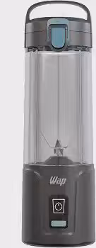 WAP Liquidificador Portátil WAP BLENDER MOVE 500ml Sem Fio 120W Com Tecnologia Safety Lock, Copo Squeeze e Proteção de Lâminas Para Viagens