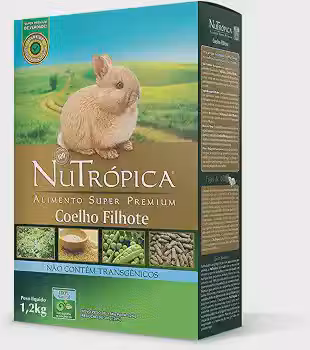 Ração para Coelho Filhote Nutrópica 1,2kg