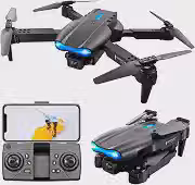 Drone com Câmera 4K UHD DLI E99, Preto, 2 Baterias