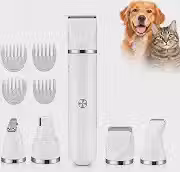 Máquina Tosa Pet Profissional Higiênica Gato Cachorro Sem Fio Recarregável