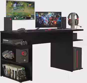 Mesa Gamer Madesa 9409 - Preto