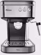 Philco Cafeteira Expresso 1,2L 20 Bar 950W Pressão de 20bar Saída de Vapor PCF04A 127V