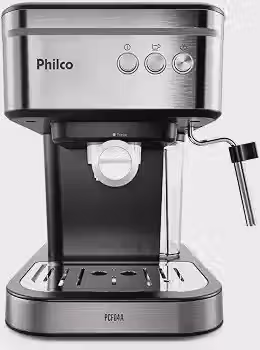Philco Cafeteira Expresso 1,2L 20 Bar 950W Pressão de 20bar Saída de Vapor PCF04A 127V