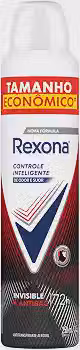 Rexona Antitranspirante Feminino Aerossol Antibacterial e Invisible 250 ML, Leve Mais Pague Menos, Embalagem Pode Variar