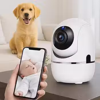 Câmera Baba Eletronica Wi-Fi de Segurança e Monitoramento com áudio