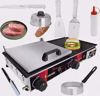 Kit Chapa Lanche Gourmet 60x30 Premium + 8 Acessórios